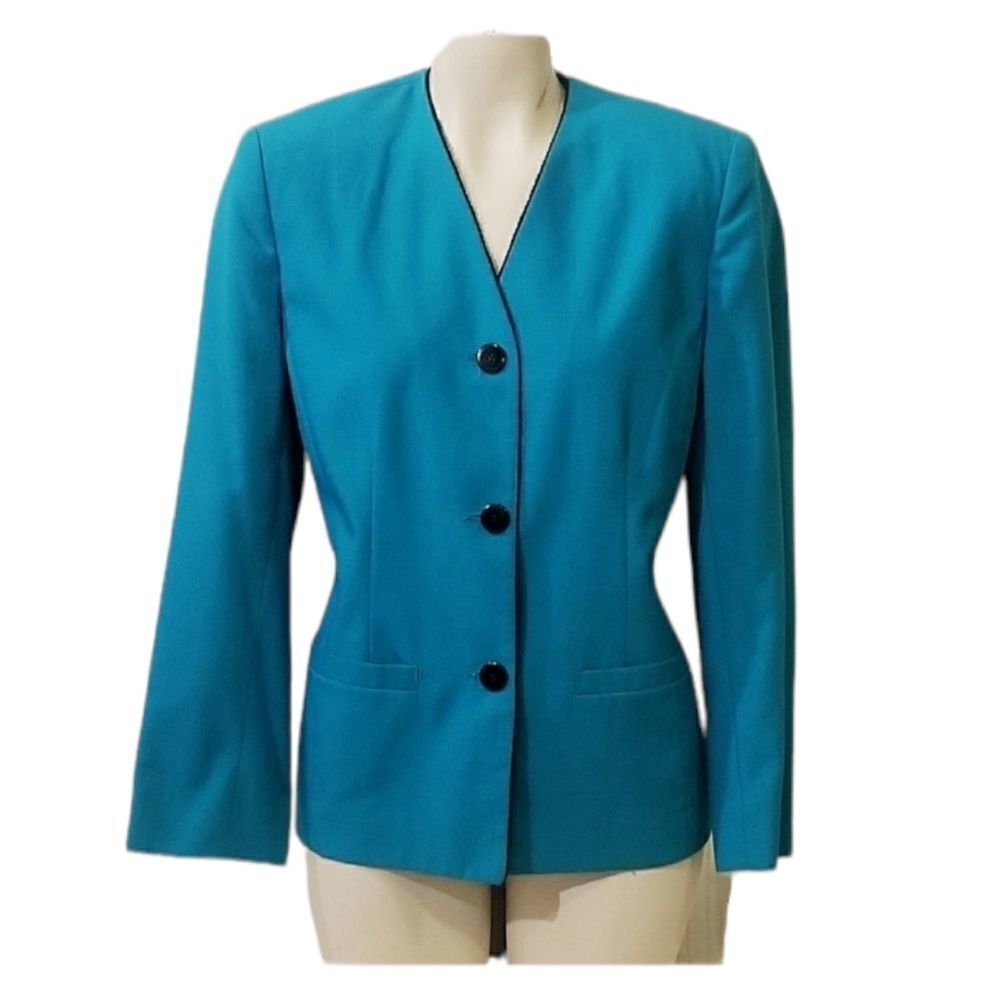 Turquoise Blazer Sophisticates by Pendelton‎